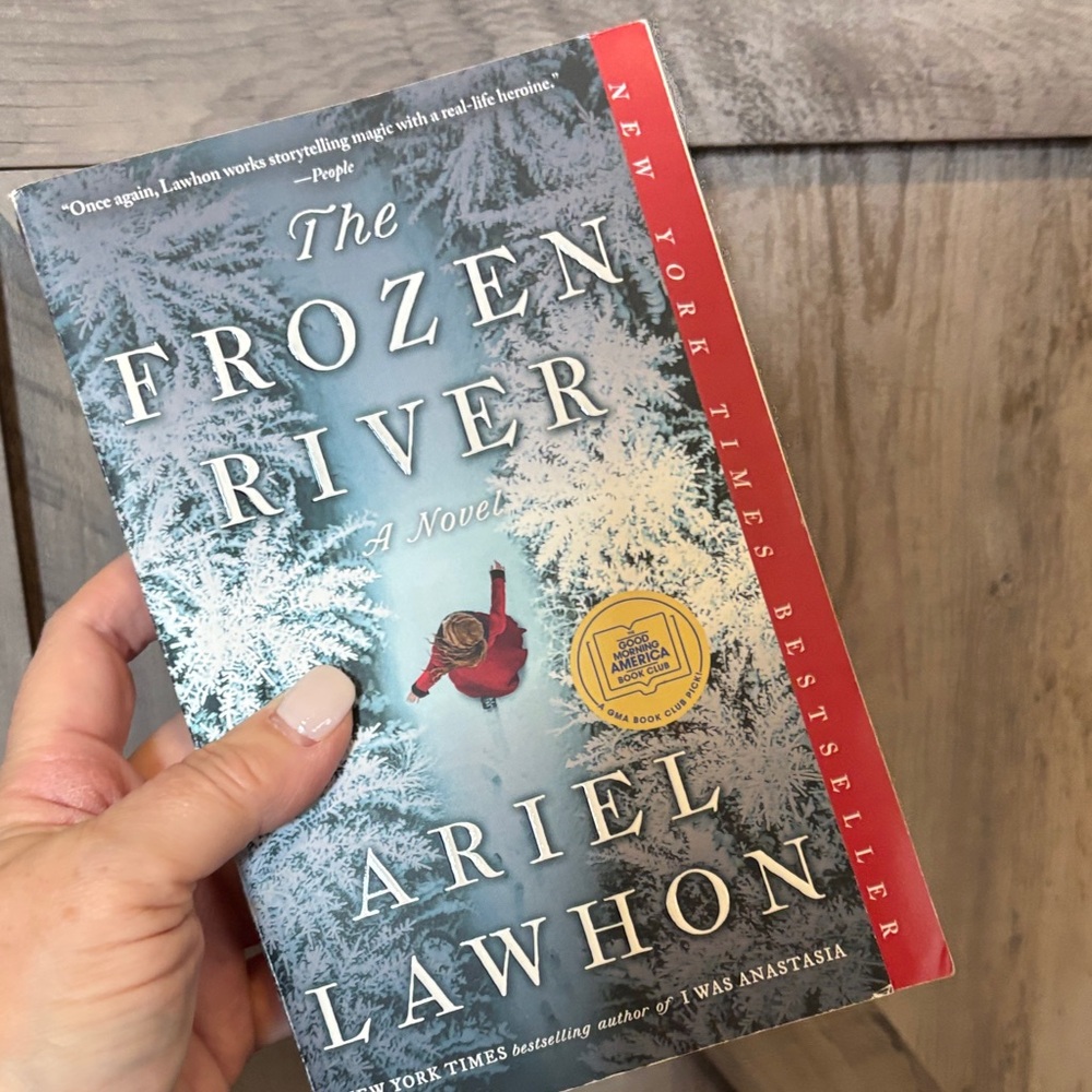 The Frozen River by Ariel Lawhon - Blue & Red Paperback